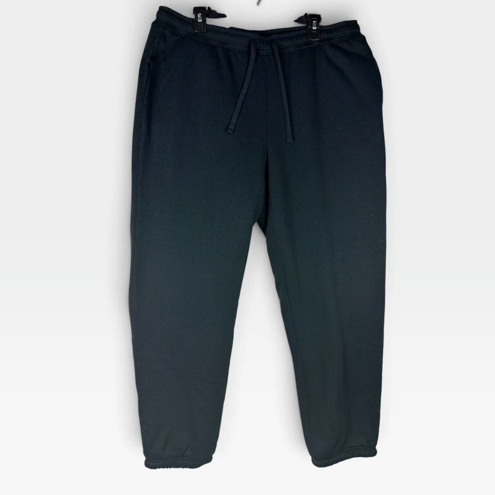 Eddie Bauer Faux Shearling Lined Jogger Mens XL Black EB010625 Warm NWT
